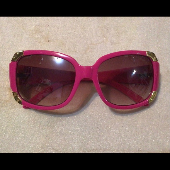 2 pairs of yellow and hot pink sun glasses. - Picture 6 of 9